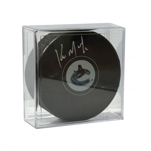 Kirk McLean Autographed Vancouver Canucks Puck (Small Orca Logo) - Pastime Sports & Games