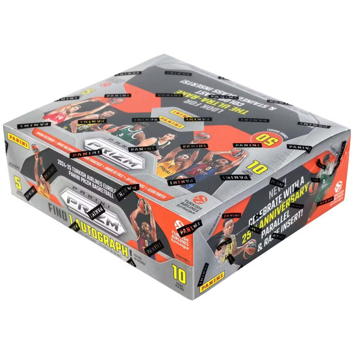 2024/25 Panini Prizm Turkish Airlines Euroleague Basketball Hobby Box - Pastime Sports & Games
