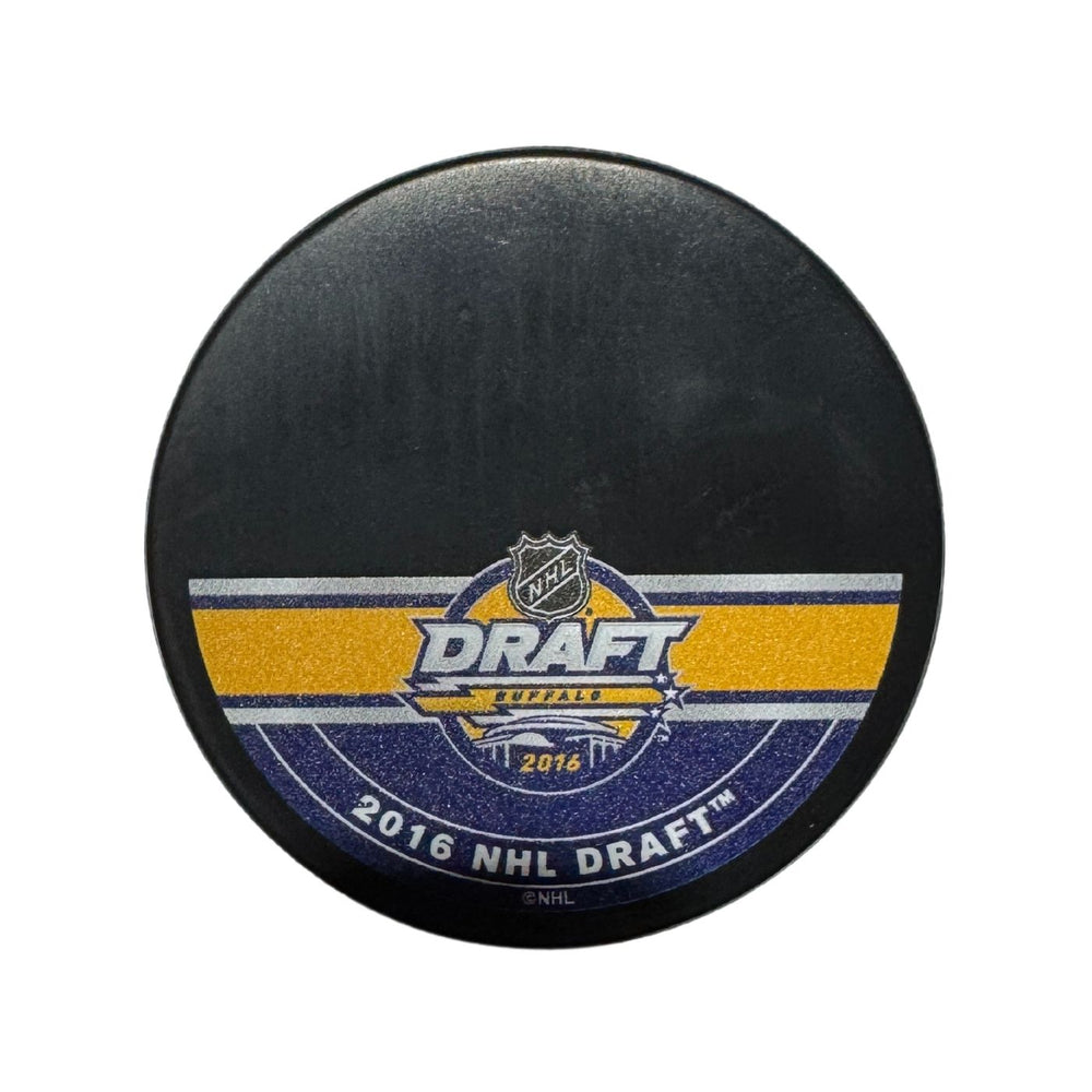 2016 NHL Draft Buffalo Printed Hockey Puck