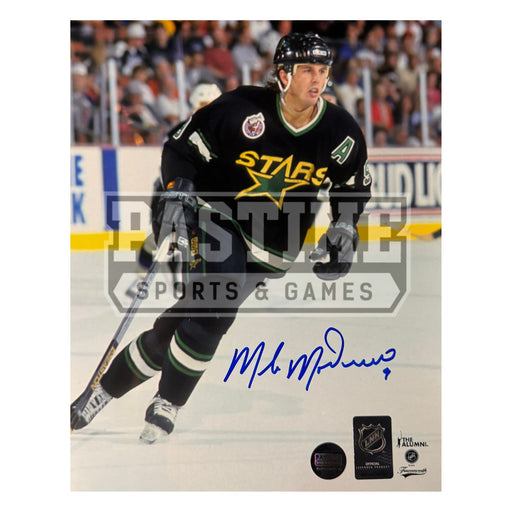 Mike Modano Autographed Dallas Stars Hockey Photo (Skating 1) - Pastime Sports & Games