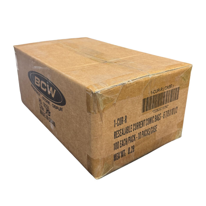 BCW Resealable Comic Book Bags - Pastime Sports & Games