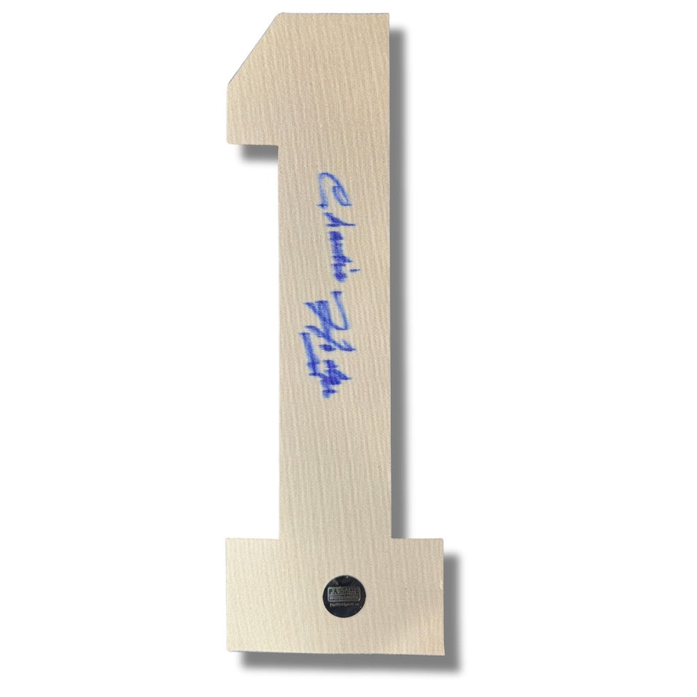 Charlie Hodge Autographed Hockey Jersey Numbers - Pastime Sports & Games