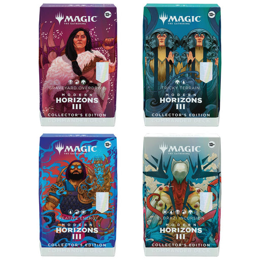 Magic The Gathering Modern Horizons Three Collectors Commander Decks - Pastime Sports & Games