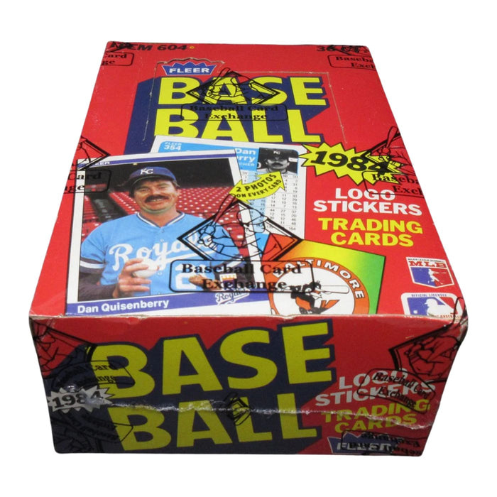 1984 Fleer MLB Baseball Wax Pack/Box - Pastime Sports & Games