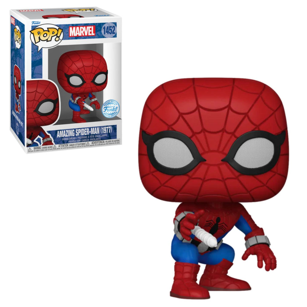 Funko Pop! Marvel Amazing Spider-Man (1977) #1452 - Pastime Sports & Games