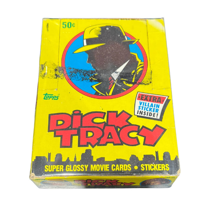 1990 Topps Dick Tracy Super Glossy Movie Card Stickers - Pastime Sports & Games