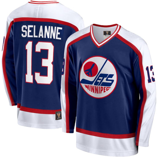 Winnipeg Jets Teemu Selanne Vintage Hockey Jersey - Pastime Sports & Games
