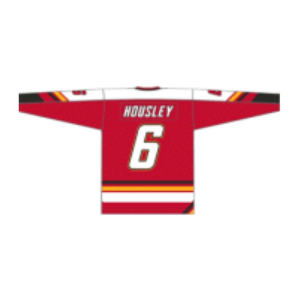 Phil Housley 1994 Calgary Flames Red Home Jersey - Pastime Sports & Games