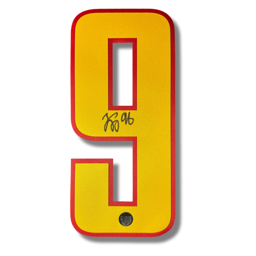 Andrei Kuzmenko Autographed Hockey Jersey Numbers - Pastime Sports & Games
