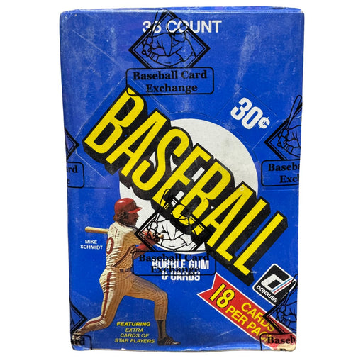 1981 Donruss Baseball Picture Cards Wax Box - Pastime Sports & Games