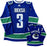 Kevin Bieksa Autographed Vancouver Canucks Custom Stitched Adidas Home Jersey - Pastime Sports & Games