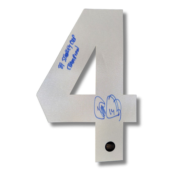 Theoren Fleury Autographed Hockey Jersey Numbers - Pastime Sports & Games