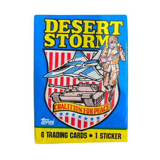 1991 Topps Desert Storm Series 1/One Hobby Pack/ Box - Pastime Sports & Games