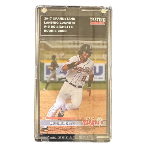 Bo Bichette 2017 Grandstand Lansing Lugnuts Rookie Card #10 Encased in Magpro - Pastime Sports & Games