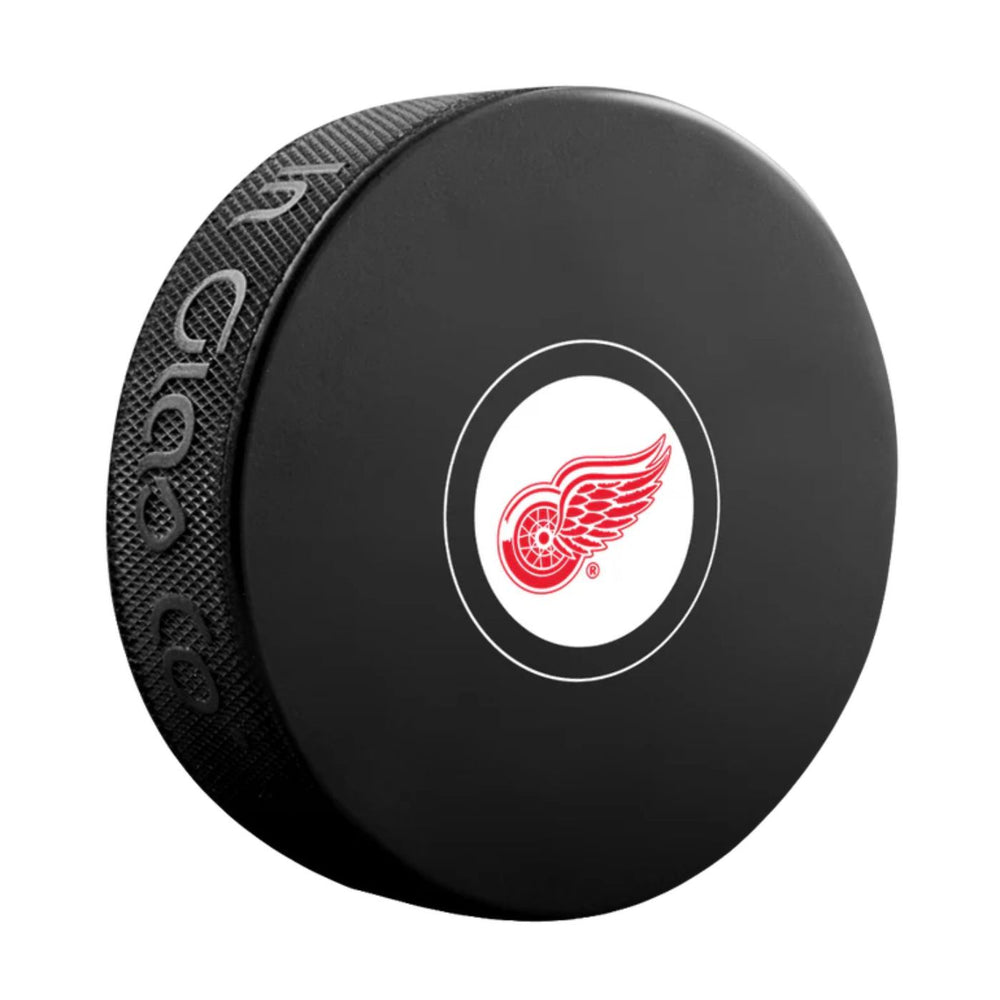 Detroit Red Wings Souvenir Hockey Puck (Small Logo)