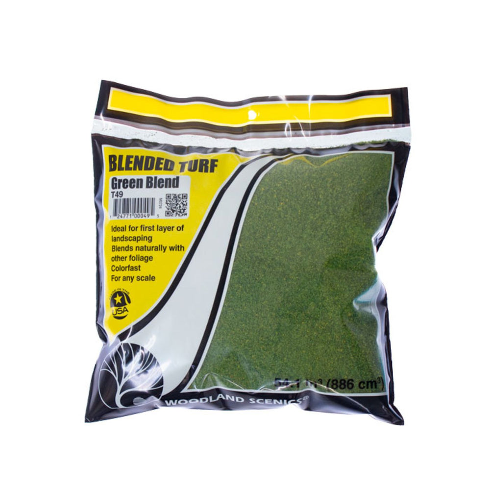 Woodland Scenics Blended Turf Green Blend