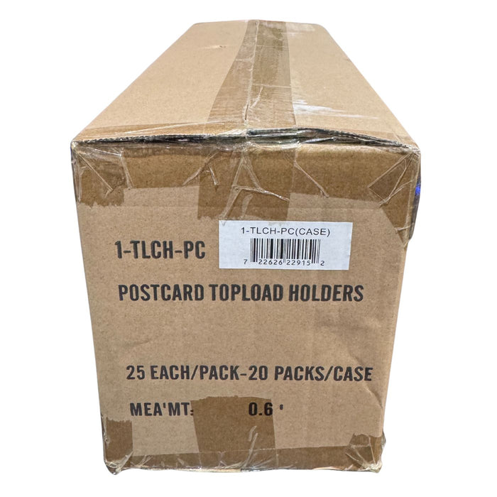 BCW Postcard Toploaders - Pastime Sports & Games