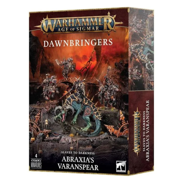 Warhammer Age Of Sigmar Dawnbringers Slaves To Darkness Abraxia's Varanspear (83-42) - Pastime Sports & Games