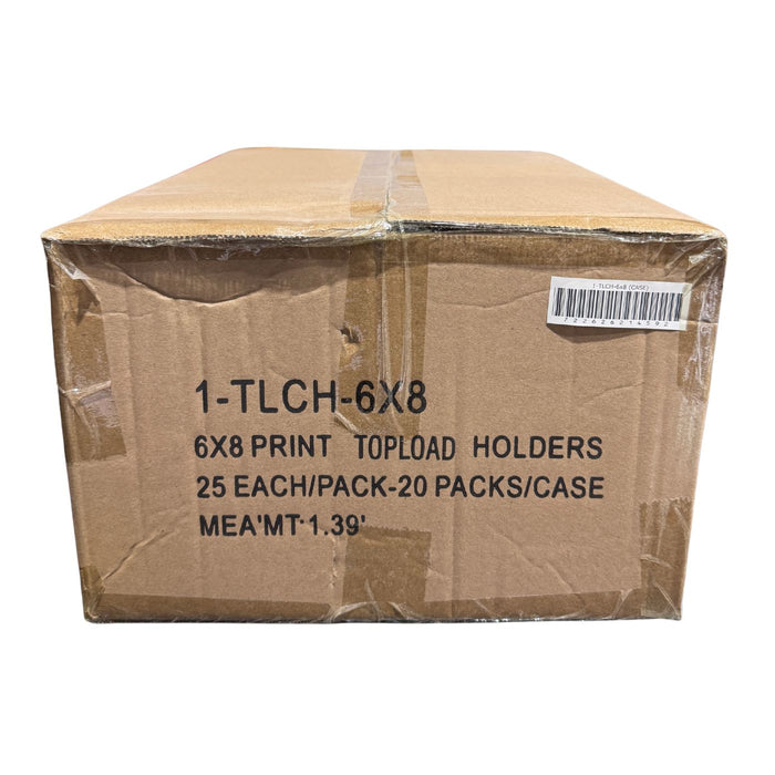 BCW 6x8 Photograph Toploaders - Pastime Sports & Games