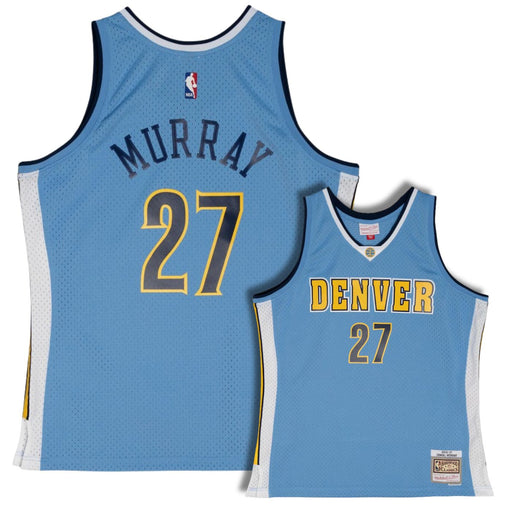 Denver Nuggets Jamal Murray Blue 2016-17 Hardwood Classics Swingman Jersey - Pastime Sports & Games