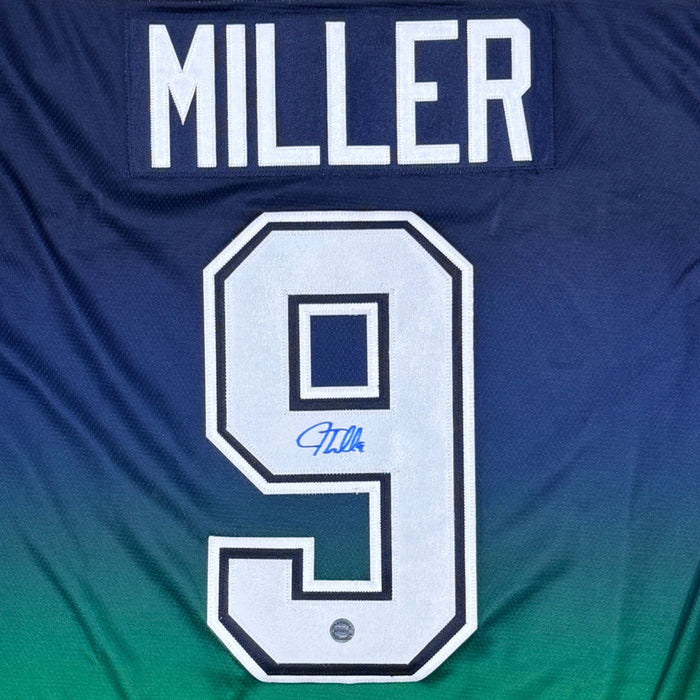 JT Miller Autographed Vancouver Canucks Fanatics Gradient Home Jersey - Pastime Sports & Games
