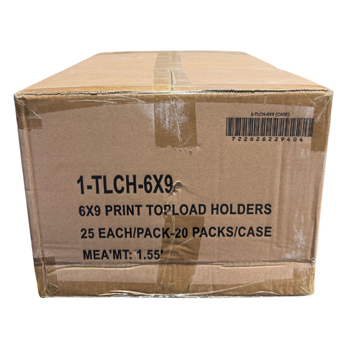 BCW 6x8 Photograph Toploaders - Pastime Sports & Games