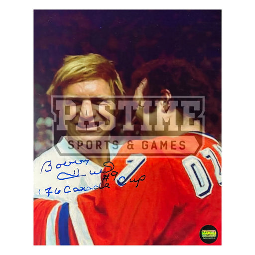 Bobby Hull Autographed Winnipeg Jets Photo (Missing Teeth Smile) - Pastime Sports & Games