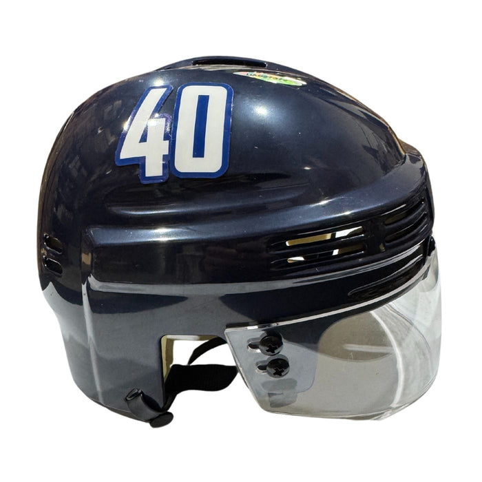 Elias Pettersson Autographed Vancouver Canucks Hockey Mini Helmet