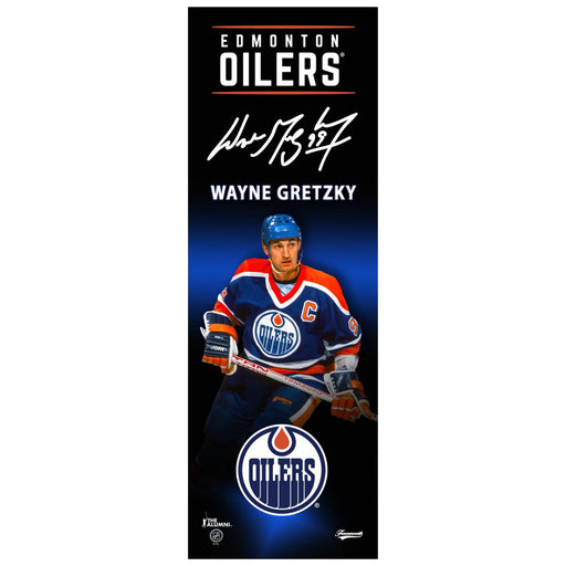 Wayne Gretzky Edmonton Oilers 5x15 Player Plaque