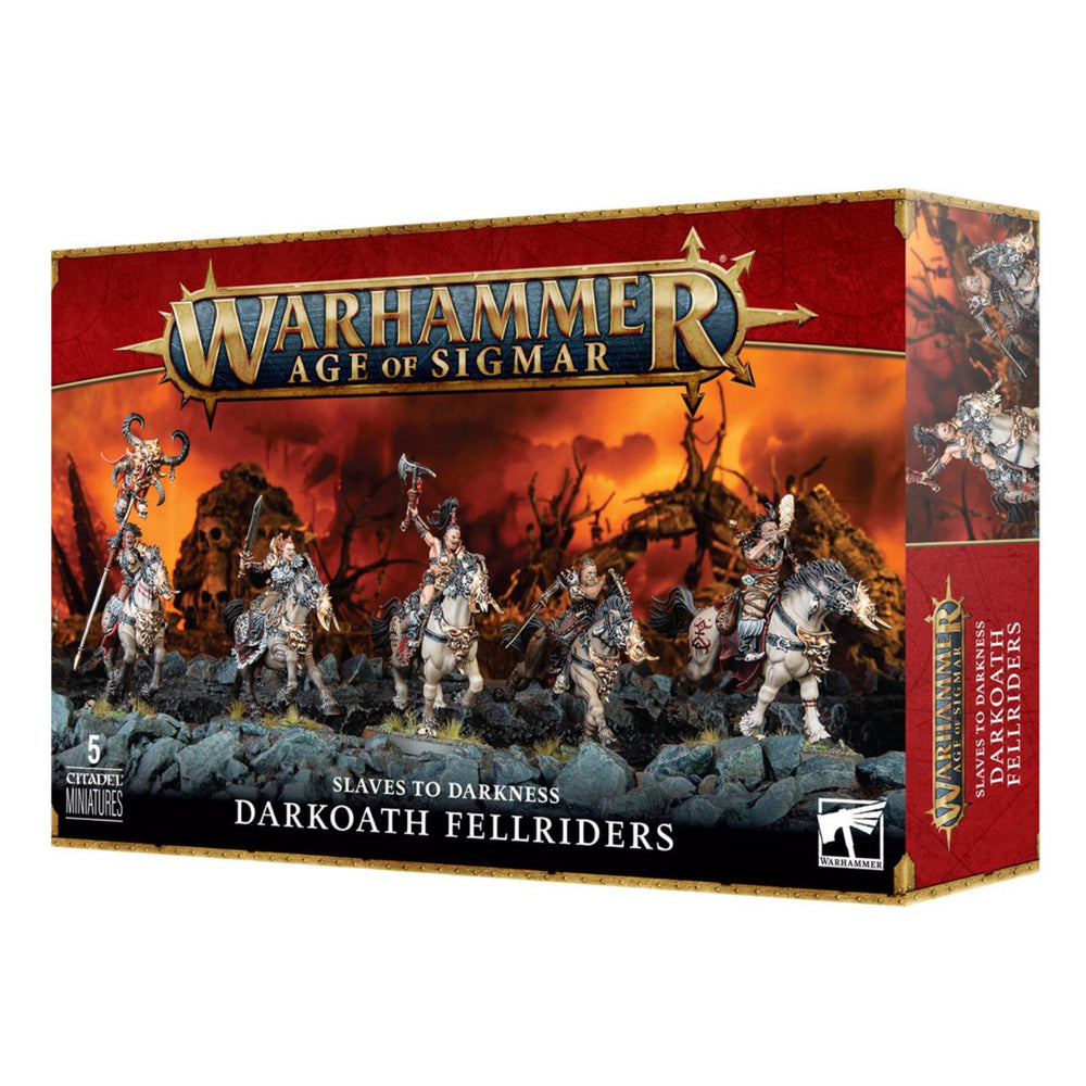 Warhammer Age Of Sigmar Slaves To Darkness Darkoath Fellriders (83-54) - Pastime Sports & Games