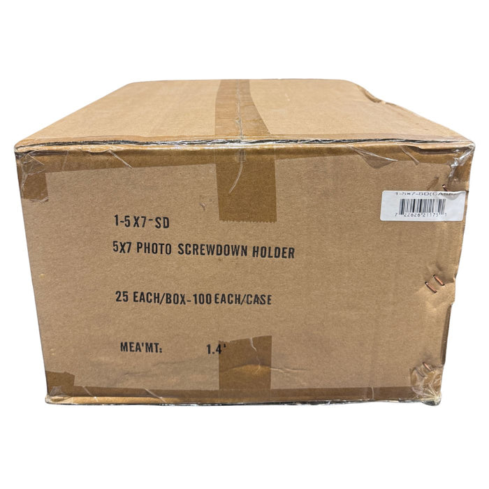 BCW 5X7 Photo Screwdown Holder - Pastime Sports & Games