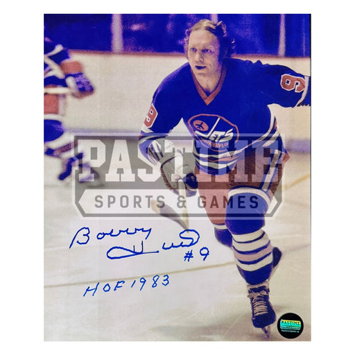 Bobby Hull Autographed Winnipeg Jets Photo (Skating) - Pastime Sports & Games