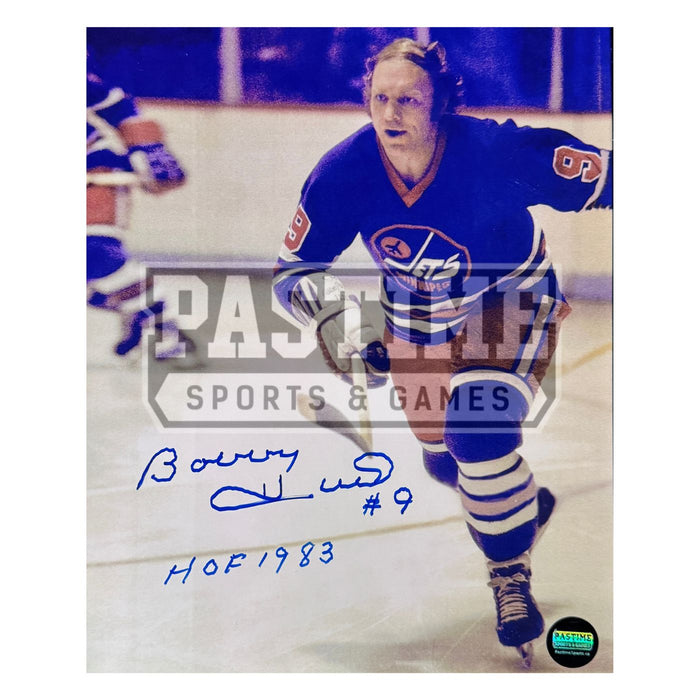 Bobby Hull Autographed Winnipeg Jets Photo (Skating) - Pastime Sports & Games