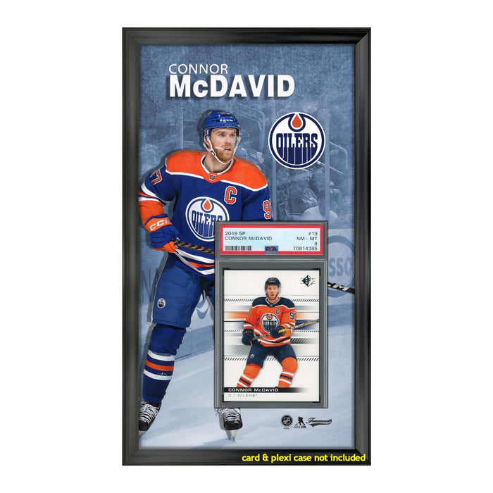 Connor McDvid Edmonton Oilers Graded Card Display Frame