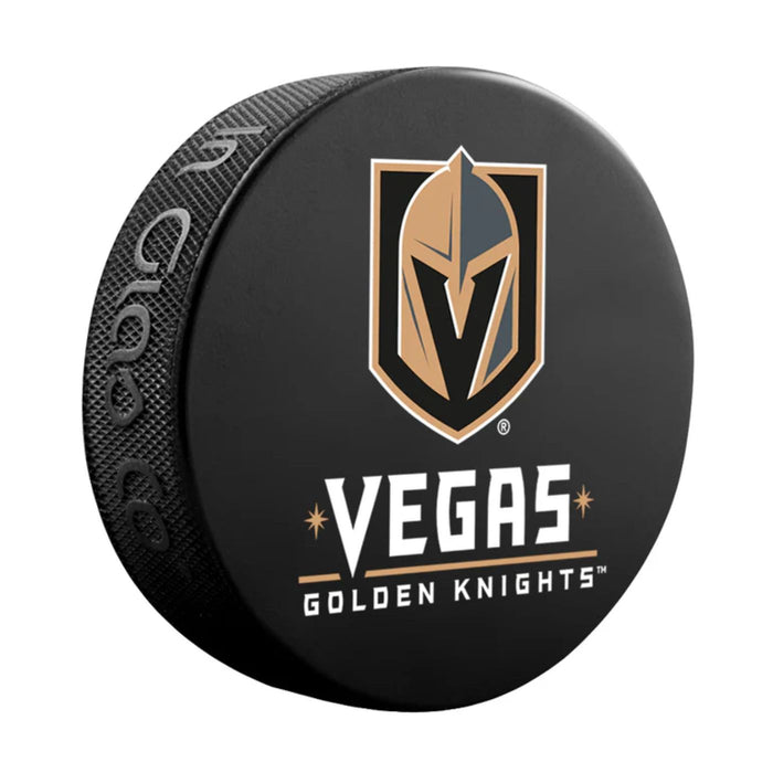 Las Vegas Golden Knights Souvenir Hockey Puck (Large Logo)