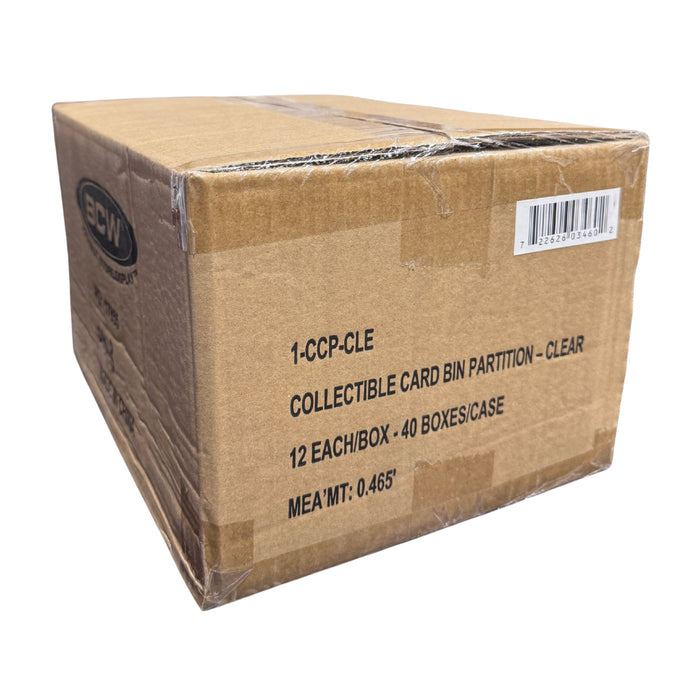 BCW Collectible Card Bin Partitions - Pastime Sports & Games