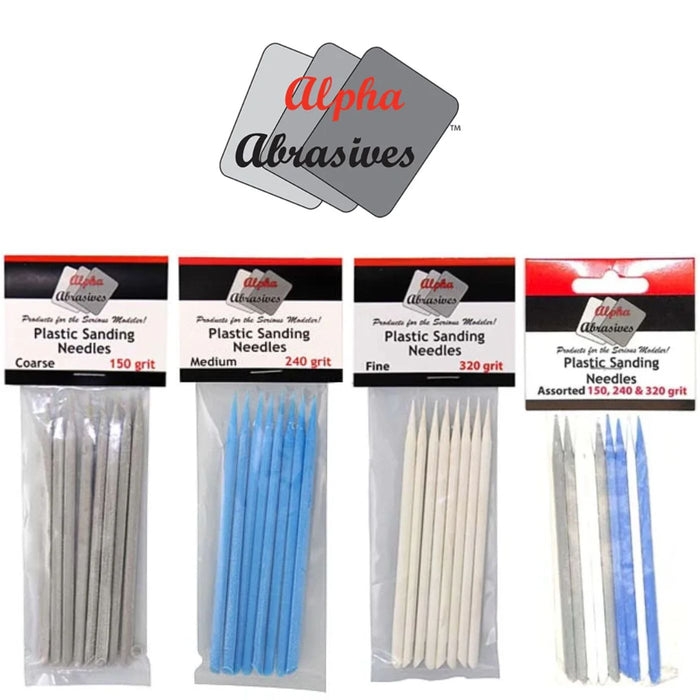 Alpha Abrasives Plastic Sanding Needles