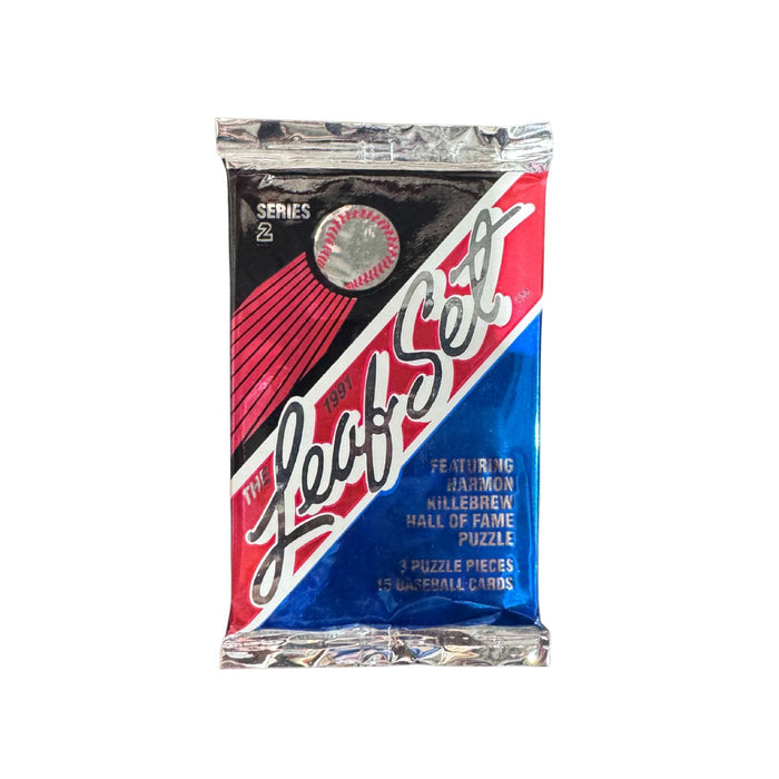 1991 Leaf Series Two MLB Baseball Hobby Box - Pastime Sports & Games