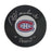Rejean Houle Autographed Montreal Canadiens Hockey Puck (Small Logo) - Pastime Sports & Games