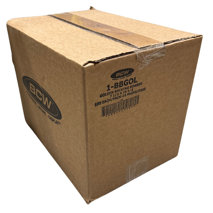 BCW Golden Comic Book Boards - Pastime Sports & Games