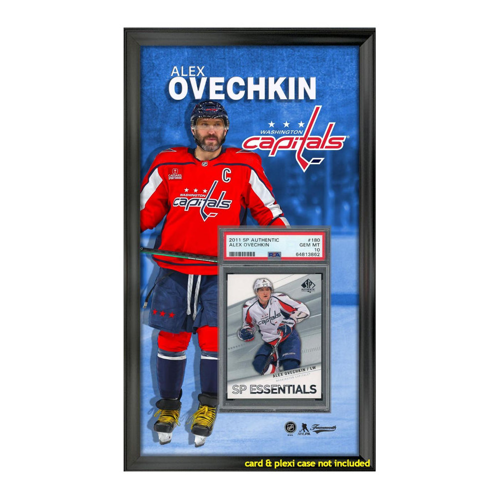 Alexander Ovechkin Washington Capitals Graded Card Display Frame