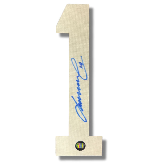 Markus Naslund Autographed Hockey Jersey Numbers - Pastime Sports & Games