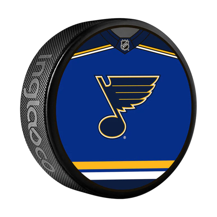 St. Louis Blues Hockey Puck (Jersey Design) - Pastime Sports & Games