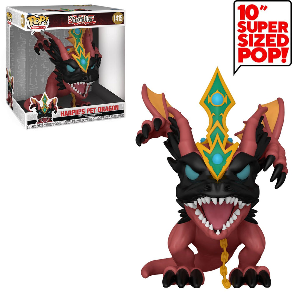 Funko Pop! Super Sized Yu-Gi-Oh! Harpie's Pet Dragon #1415 - Pastime Sports & Games