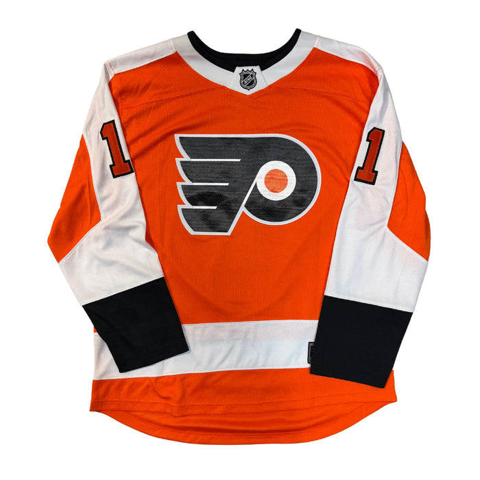 Bernie Parent Autographed Philadelphia Flyers Fanatics Hockey Jersey (Inscribed "#1 HOF84")