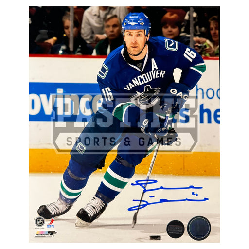Trevor Linden Autographed Vancouver Canucks Photo (Skating) - Pastime Sports & Games