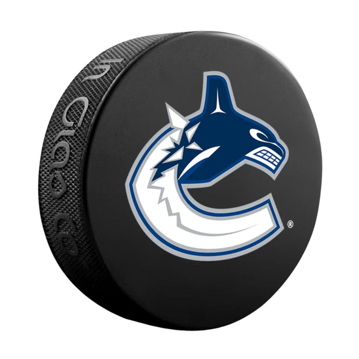 Vancouver Canucks Souvenir Hockey Puck (Large Orca)