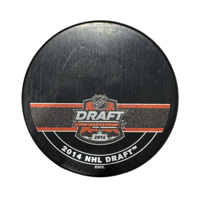 2014 NHL Draft Philadelphia Printed Hockey Puck