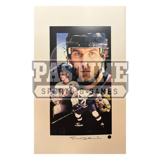Trevor Linden Autographed Vancouver Canucks 03.04 Ticket Holder Photo - Pastime Sports & Games