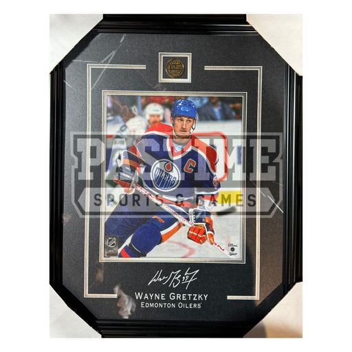 Wayne Gretzky 16X20 Edmonton Oilers Framed Replica Signature - Pastime Sports & Games